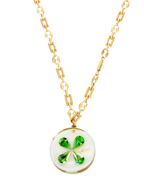 chanel four leaf clover|four leaf clover for luck.